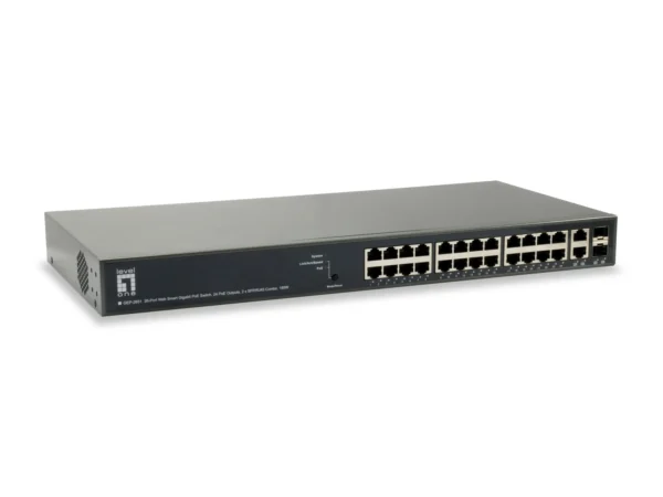 LevelOne GB/WebSmart PoE Switch