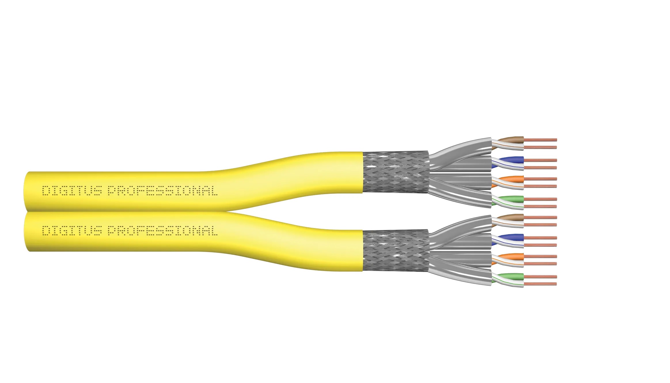 DIGITUS Installation Cable Cat7a S/FTP Duplex 500m