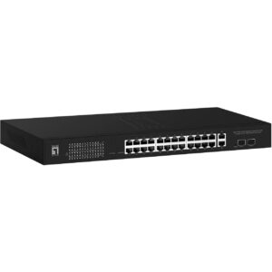 LevelOne GEP-2841 Web Smart PoE 375W Switch